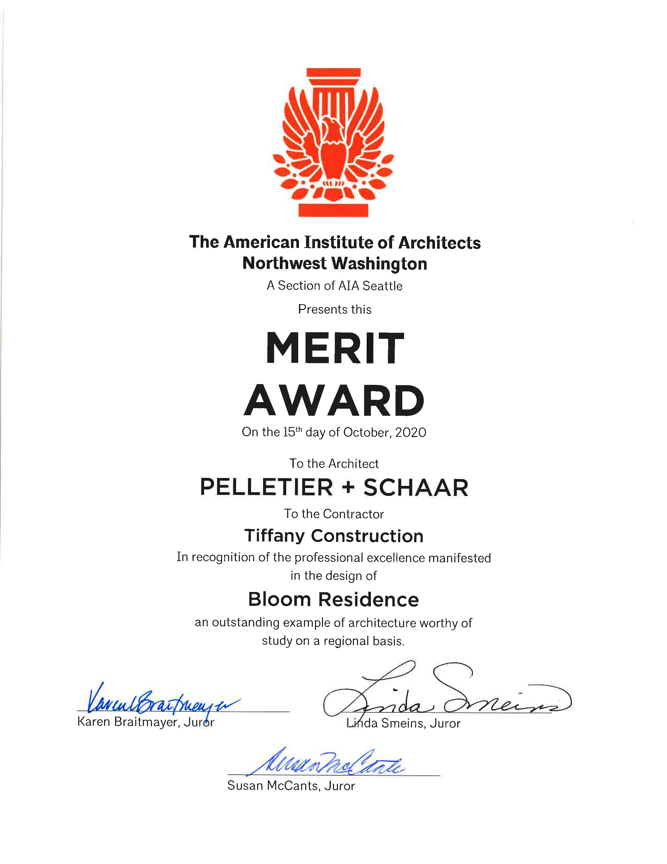 AIA Citation Award 2016