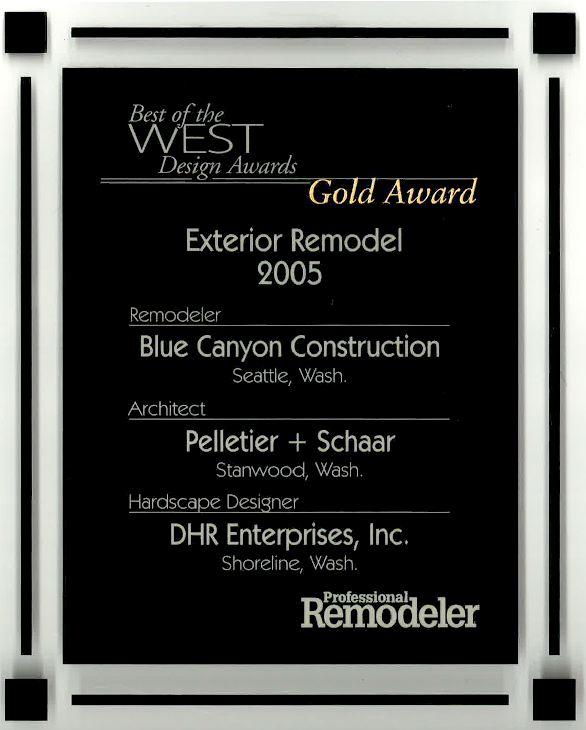 Best of The West Design Award